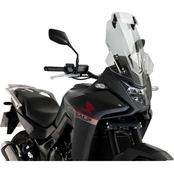 Cupolino Puig Touring Con Deflettore Trasparente Per Honda Transalp-image