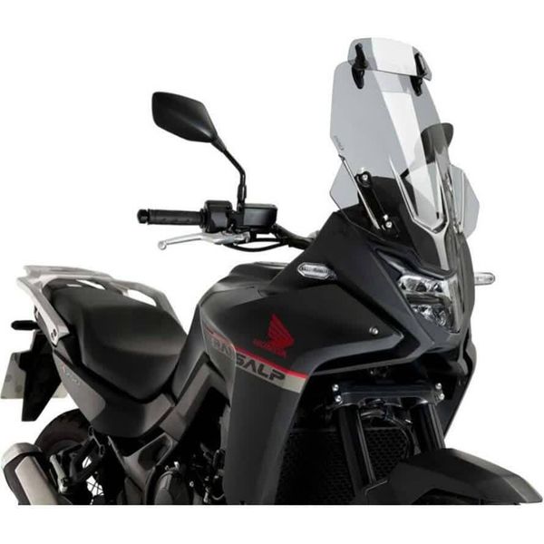 Cupolino Puig Touring Con Deflettore Fumè Chiaro Per Honda Transalp-image