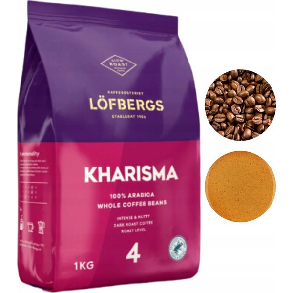 Lofbergs Kharisma Arabica Intensivo In Grani 1Kg-image