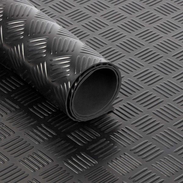 Pavimento In Pvc A Scacchiera Larghezza: 100 Cm, Lunghezza: 150 Cm-image