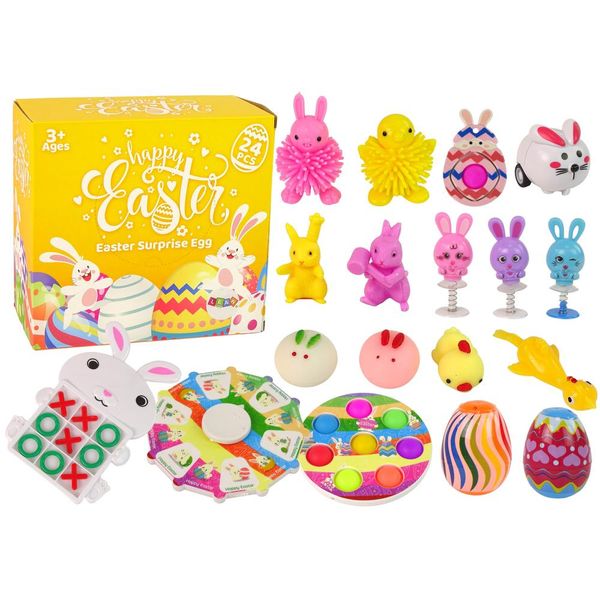 Giocattolo Fidget Di Pasqua Set Di Giocattoli Antistress Squishy 18 Elementi-image