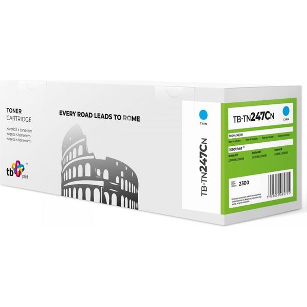 Tb Print Toner For Brother TN247 C TB-TN247CN Cy 100% New-image