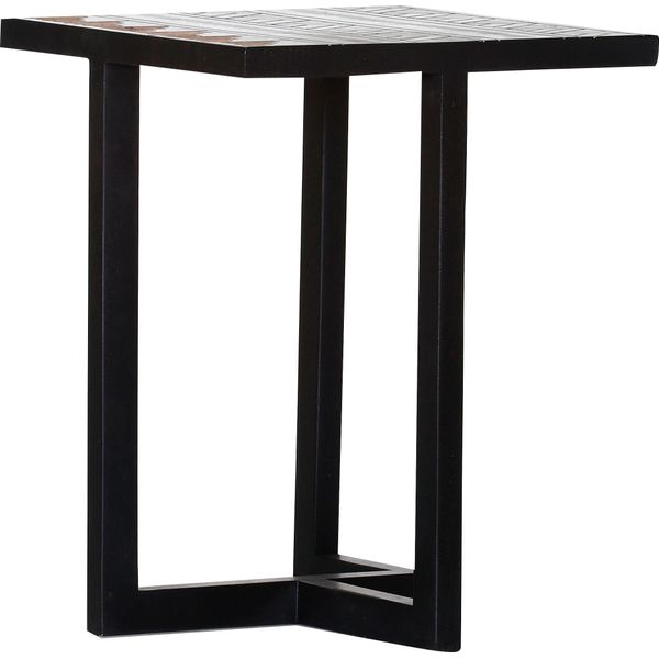 Beistelltisch Gutmann Factory "Manda", Schwarz, B:40Cm H:50Cm T:40Cm, Tische, Beistelltisch-image