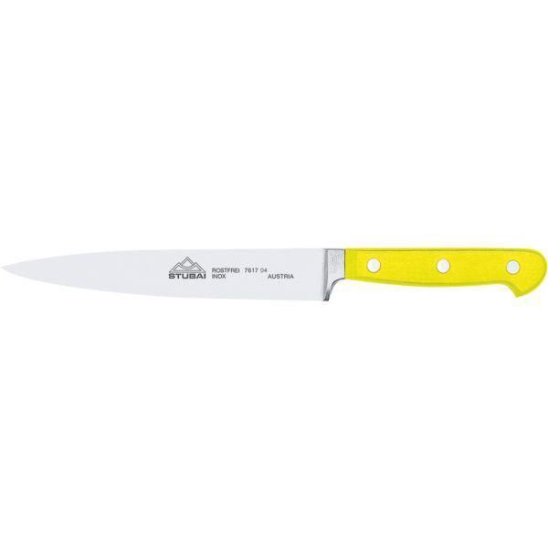 Coltello Da Chef Stubai, Forgiato, Forma Stretta, Lunghezza Lama: 210 Mm, Giallo-image