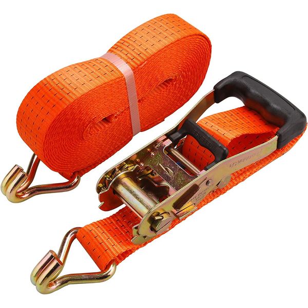Cinghia Di Tensionamento Extol Premium Con Cricchetto E Gancio, 3M X 50Mm, Max. 4000Kg-image