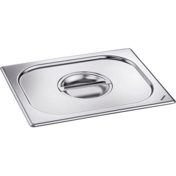 Coperchio Per Contenitore Per Alimenti Gn 1/2 Con Manico In Acciaio Inox Blanco-image