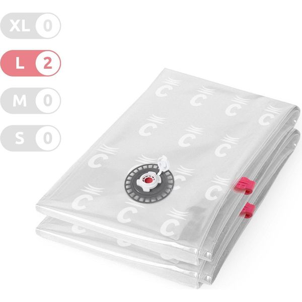 Set Di 2 Sacchetti Per Il Sottovuoto Bag Aspispace L - 80 X 100 Cm-image