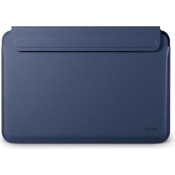Custodia Epico In Pelle Per Macbook Air/Pro 13,3" - Blu Scuro"-image