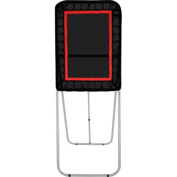 Succebuy Rimbalzatore Per Lacrosse, Pieghevole, 90 X 120 Cm, Rete Di Rimbalzo Per Pallavolo, Parete Di Allenamento Con Angolo Regolabile Per L'allenamento Di Baseball E Softball, Nero-image