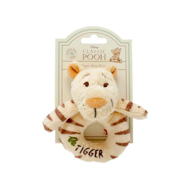 Sonaglio A Forma Di Tigre In Peluche Arcobaleno-image