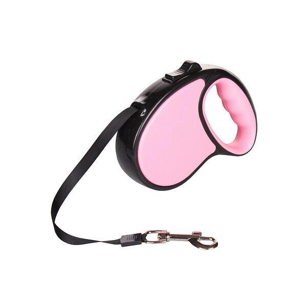 Guinzaglio Freemove Per Cani Rosa Lunghezza 5 M-image