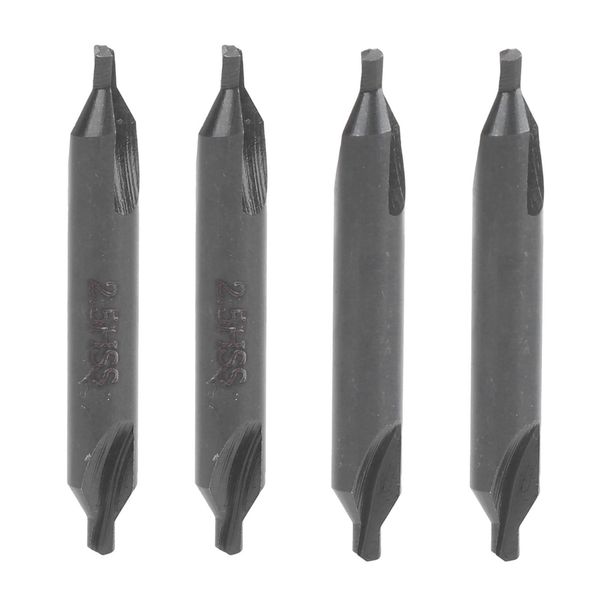 Set Di Punte Da Centro, Punta Da Centro Da 2,5 Mm, Punta Da Centro Per Officina, Punta Combinata Hss, Punta Da Tornio Svasata, Punte Da Trapano Industriali-image
