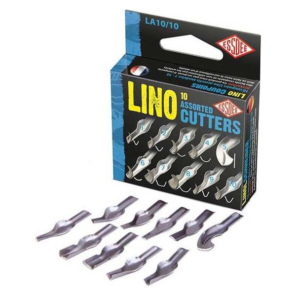Essdee LA10/10 Set Di 10 Lime Per Linoleum-image