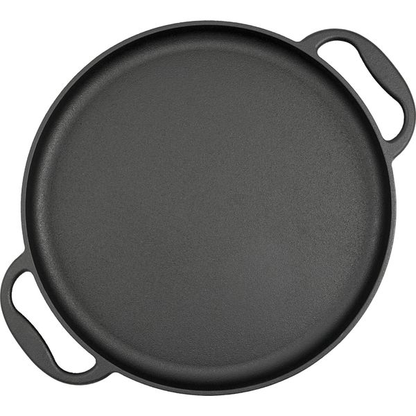 Padella Per Grigliare In Ghisa Bbq-Toro Ø 35 Cm - Padella Di Servizio, Piastra Per Grigliare-image