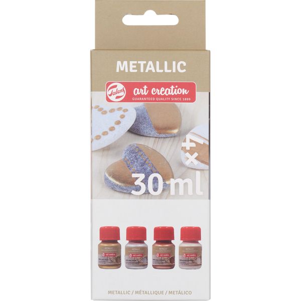 Talens Art Creation Metallic Set 4 X 30 Ml Basic-image