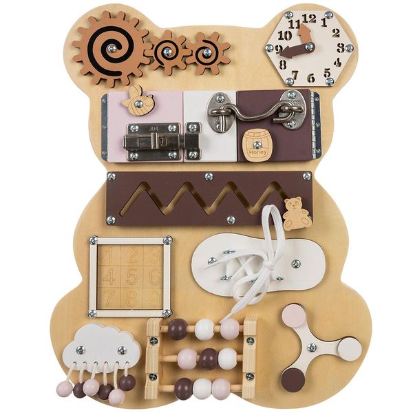 Lavagna Per Attività Motoria Giocattolo Per Attività Motoria Teddy Lavagna Per Motricità Fine Giocattolo Educativo 22584-image