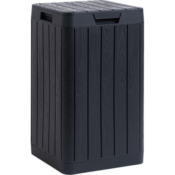 Toomax Rio Garden Cesto Da Giardino 80 L, Plastica, Grafite Toomax Z0480RAA04100-image
