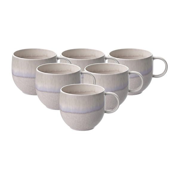 Like. By Villeroy & Boch Henkelbecher Perlemor Sand 290 Ml 6Er Set-image