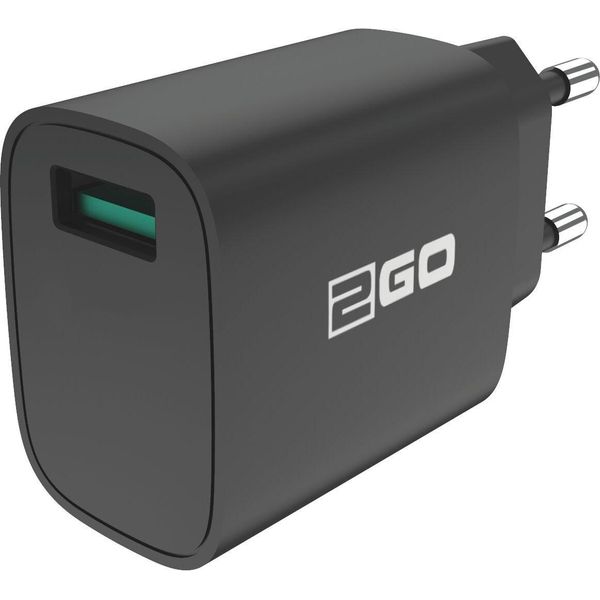 2GO 795954 2GO Schnell-LadegeräT 1X Universal Schwarz-image
