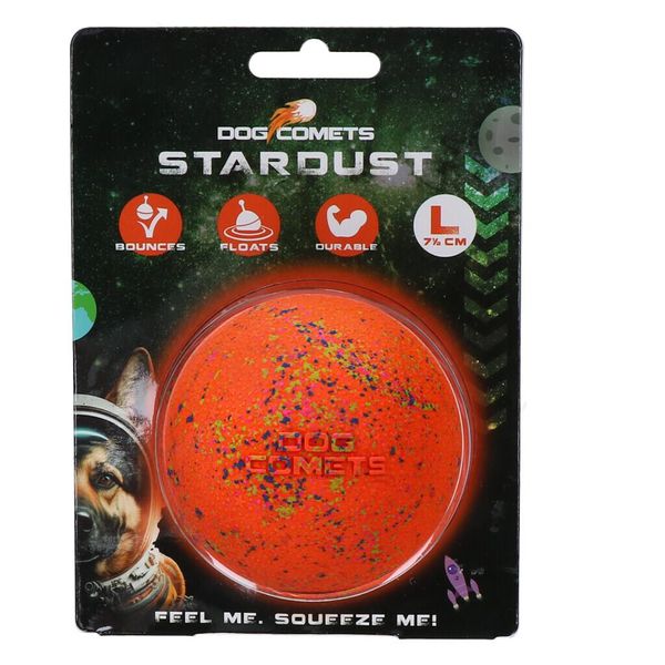 Palla Comete Per Cani Stardust Orange L-image