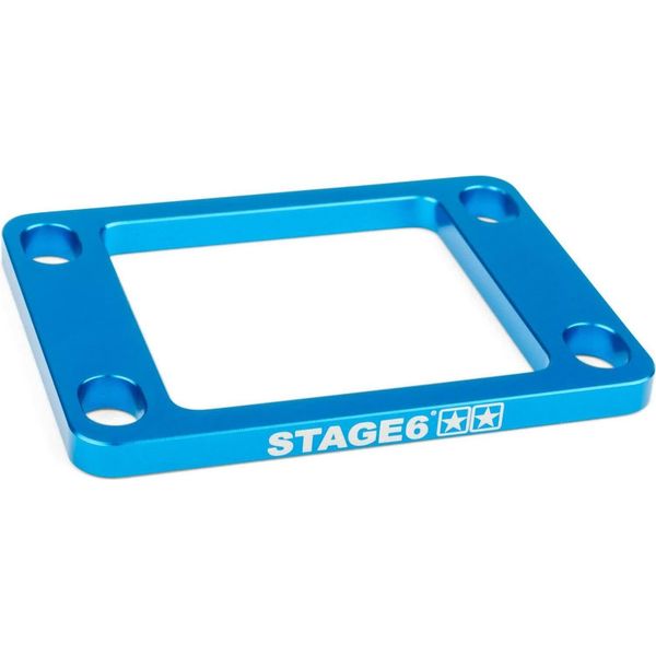 Distanziale Valvola Lamellare Stage6 5Mm AM6/DERBI Blu-image