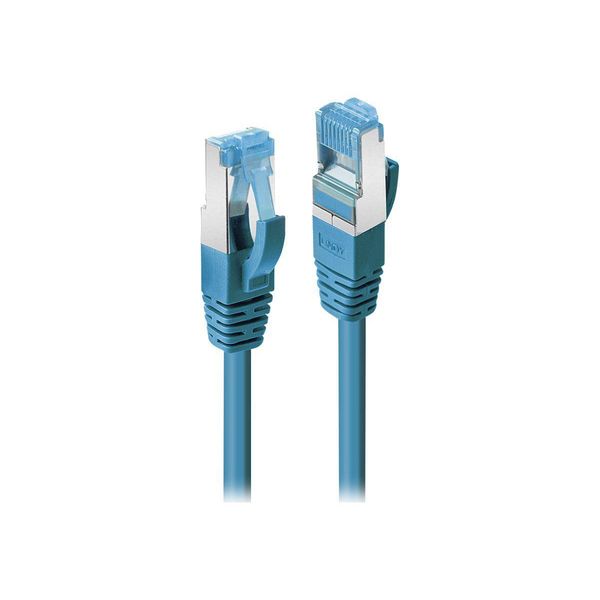 Lindy - Cavo Patch - RJ-45 (S) - RJ-45 (S) - 30,0 M - Sftp, Pimf - Cat 6A - Crimpato, Liscio, Senza Alogeni - Blu (47156)-image