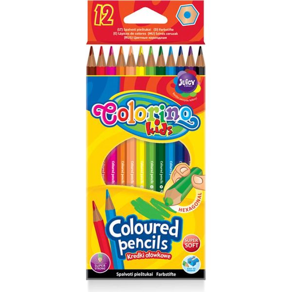 Pastelli A Matita Colorino 12 Colori-image