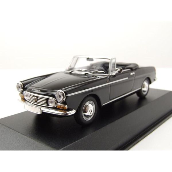 Maxichamps 940112931 Peugeot 404 Cabrio 1962 Nero 1:43-image