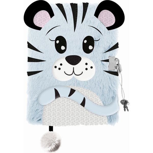 Agenda Majewski Con Lucchetto A5 96K Snow Tiger-image
