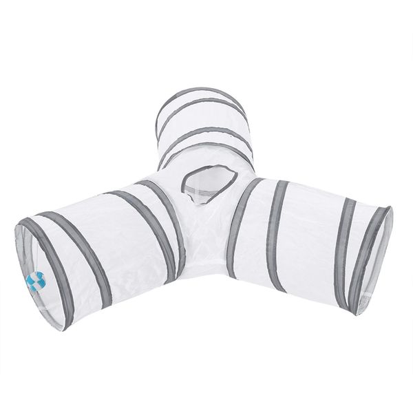 Piegare 3 Modi Cat Play Tunnel Toy Indoor Outdoor Pet Interactive Training 01#-image
