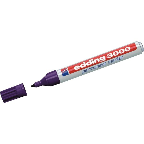 Punta In Feltro Edding 3000 Da 1,5-3 Mm Viola | 1 Pezzo | 10 Pezzi-image