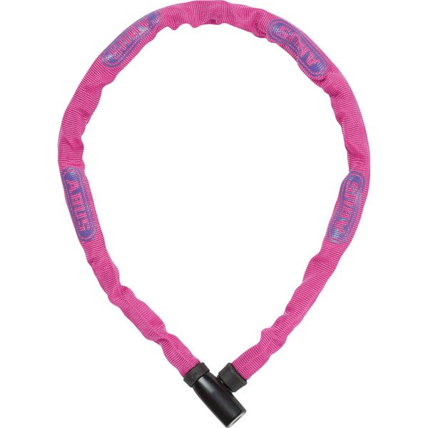 Lucchetto A Catena Abus Steel-O-Chain 4804K - Lucchetto Per Bicicletta In Acciaio Speciale - Livello Di Sicurezza Abus 4 - 75 Cm - Rosa-image