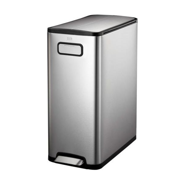 Eko - Cestino A Pedale Ecofly 45 Litri - Acciaio Inox Plastica - Acciaio Inox Opaco-image