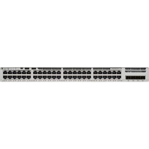 Cisco Catalyst 9200L - Network Essentials - Switch - L3 - Gestito - 48 X 10/100/1000 + 4 X 10 Gigabit Sfp+ (Uplink)-image
