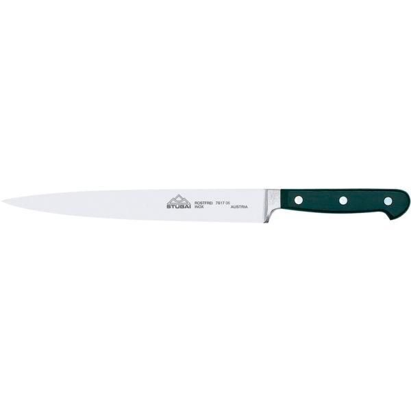 Coltello Da Chef Stubai, Forgiato, Forma Stretta, Lunghezza Lama: 260 Mm, Nero-image