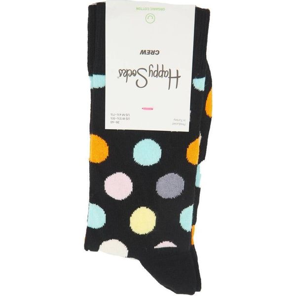 Calzini Del Marchio Happy Socks Del Modello Big Dot Sock Nero-image