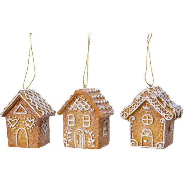 Casa In Poliresina 3 Case Di Design Diverso 7 Cm-image