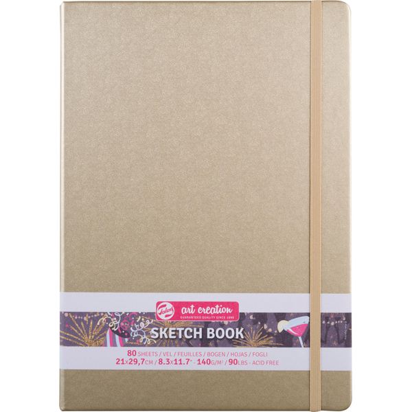 Talens Art Creation Sketchbook Oro Bianco 21 X 29,7 Cm, 140 G, 80 Fogli-image