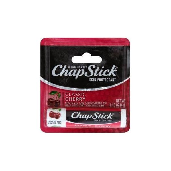 Chapstick | Balsamo Labbra, Protezione Antigelo, Rossetti, Idratante | Classico Ciliegia-Ciliegia, 4G-image