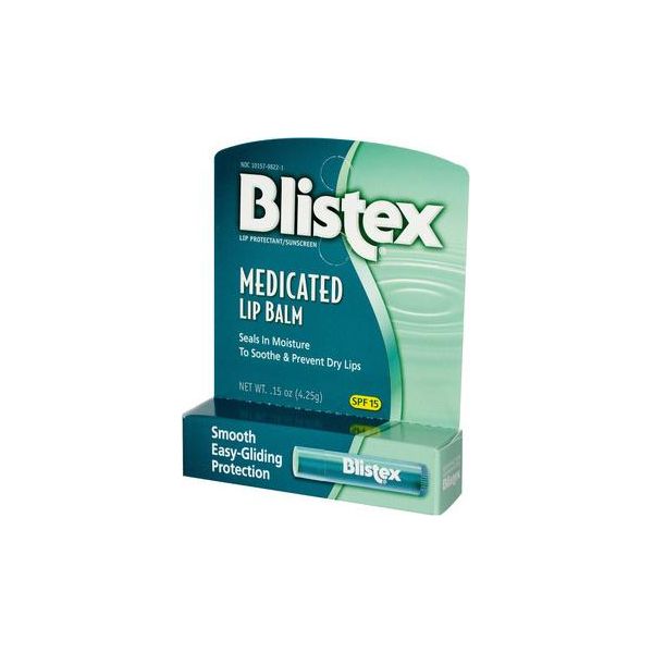 Blistex | Balsamo Per Labbra, Unguento Medicato Per Labbra, SPF15, Per Irritazioni, Protezione Dal Freddo, Protettivo | Medicato - 4,25G-image