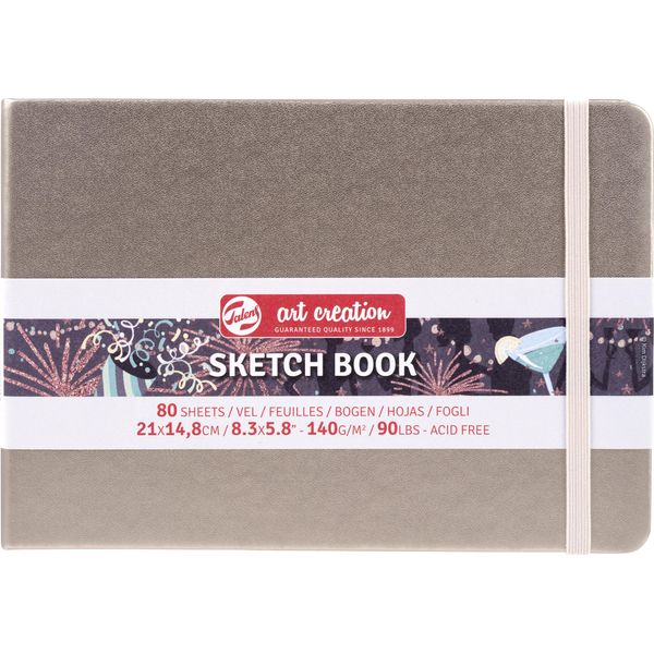 Talens Art Creation Sketchbook Pink Champagne 21 X 14,8 Cm, 140 G, 80 Fogli-image
