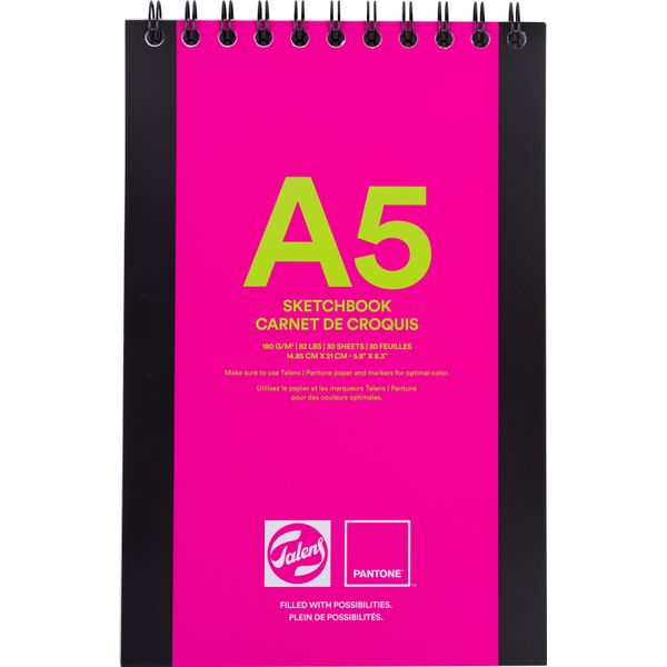 Talens | Pantone Sketchbook A5 (14,85 X 21 Cm), 30 Fogli-image