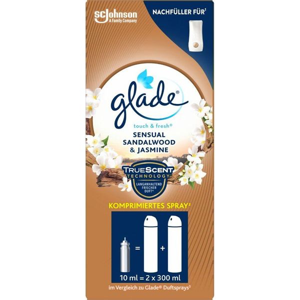 Glade By Brise Ricarica Bali Sandalo E Gelsomino 10Ml Confezione Da 3 Pezzi-image