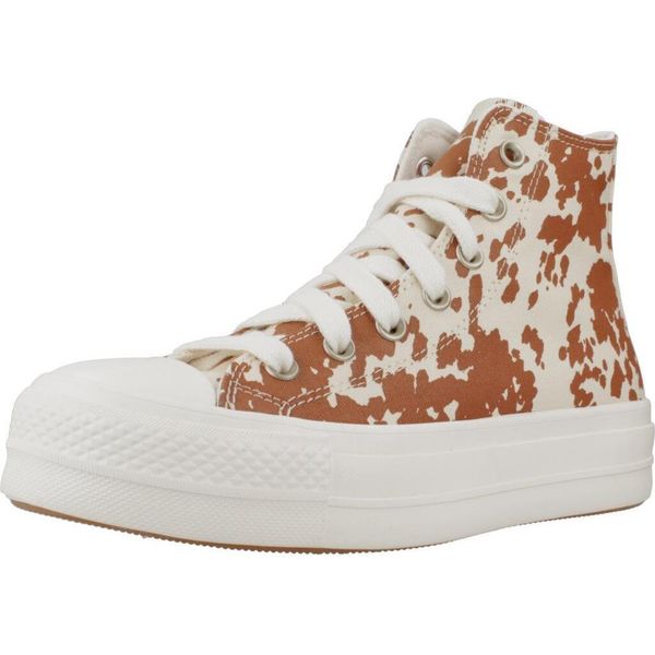 Sneakers Del Marchio Converse Del Modello Chuck Taylor All Star Lift Platform Animal Print Animal Print-image