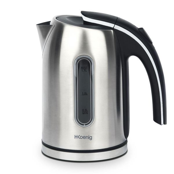 Bollitore Hkoenig Da 1,7 Litri In Acciaio Inox 2200 Watt BO17-image