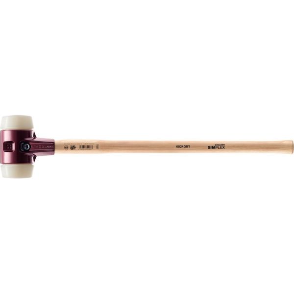 Martello Simplex Con Alloggiamento In Te E Manico In Legno, Ø 80 / Manico 700 Mm Nylon-image