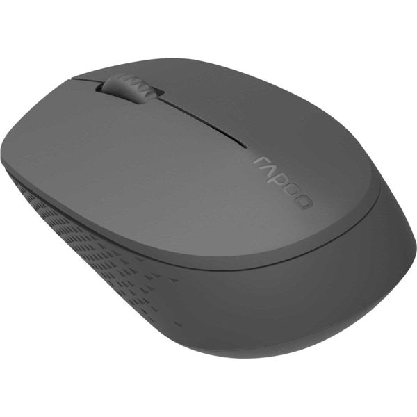 Rapoo M100 - Mouse - Senza Fili - 2,4 Ghz, Bluetooth 4.0, Bluetooth 3.0 - Nero-image