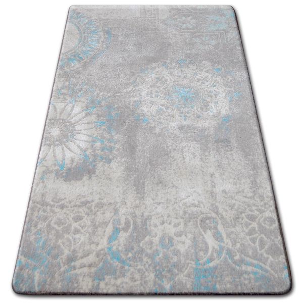 Tappeto Acrilico Patara 0129 L.Sabbia/Turchese Grigio 240X350 Cm-image