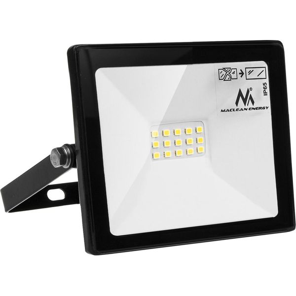 Proiettore Led Proiettore IP65 Impermeabile Proiettore Per Esterni Illuminazione Esterna Sottile 800Lm Bianco Caldo 3000K, 10W-image