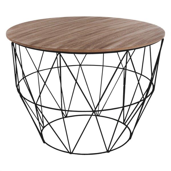 Couchtisch "Atomic"" Schwarz D 56 Cm - Atmosphera Interior Designer"-image